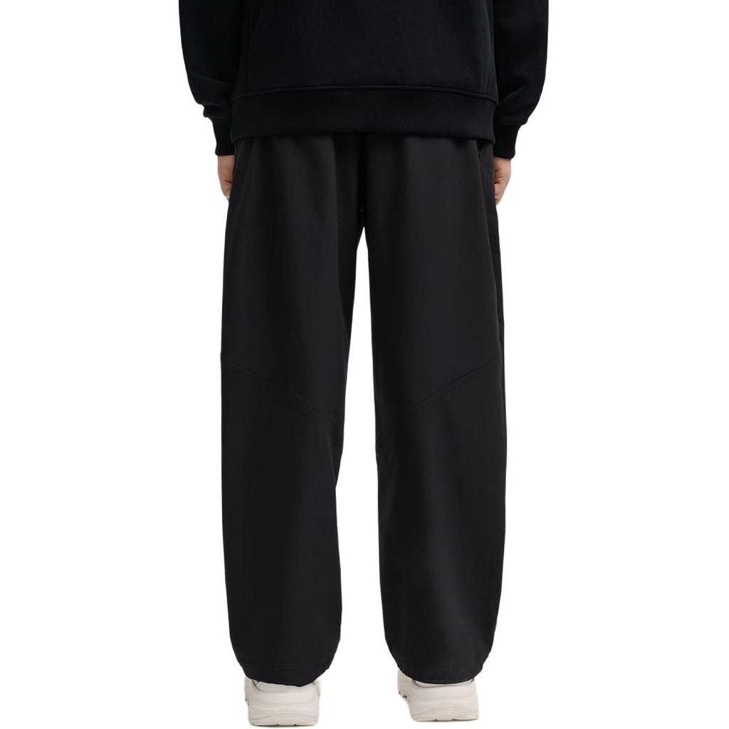 FILA Milano Series FW25 Solid Woven Mid-Rise Casual Pants Men bottoms F11M545803F-BK