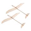 2pcs Wooden Glider Airplane Toy: Hand-Throw Model - Blank Unfinished Wood Glider For Painting & Assembly - Fun Outdoor Toy For Boys Ages 4 & Up