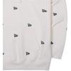 New Era SS23 Embroidered All Over Print Pullover Comfortable American Hoodie Unisex hoodies Ivory 13560522