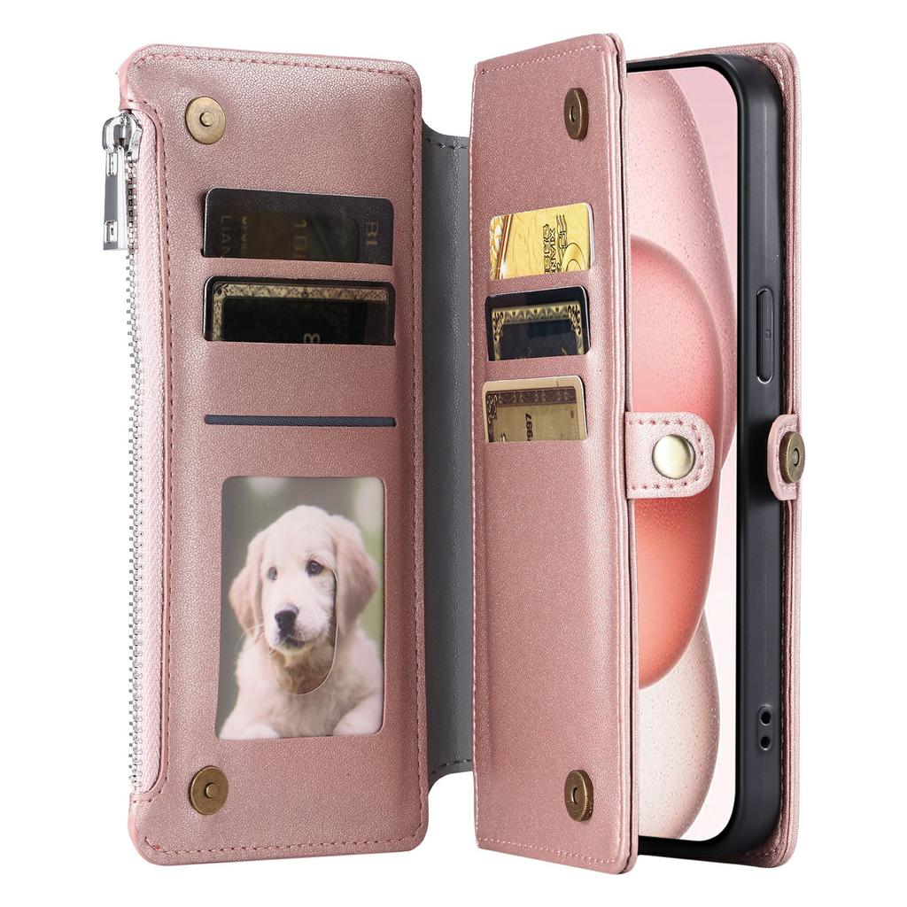 For Xiaomi Redmi Note 15 Pro 5G (Global) Case TPU + PU Leather Wallet Phone Cover with Wrist Strap