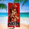 Hot Cool Anime G-Gachiakuta Beach Towel Colorful Bath Towels for Girl Microfiber Quick Dry Custom Sand Free Yoga Spa Gym Pool