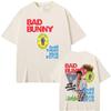Rapper Bad Bunny DeBi TIRAR MaS FOToS DTMF 2025 Tour T-shirt Uomo Donna Hip Hop Pop Musica T-shirt Maschile Retro Oversize T-shirt