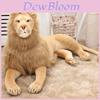 Peluche Realista de León Colección de Animales Para Decoración de Escenas y Accesorios de Fotografía