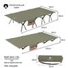 Ultra-Lightweight Folding Aluminum Camping Bed – Extra Wide for Tents & Outdoor Adventures
