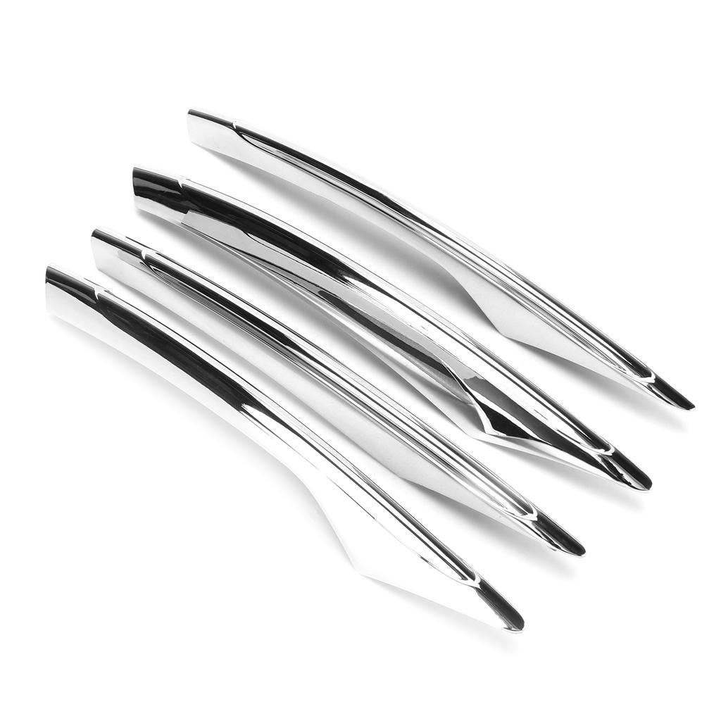 4pcs Front Fog Light Molding Trims Replacement for Mercedes Benz E Class W213 E200 E300 2021