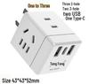 Multi-port Wireless Extension Panel with Multi-purpose Sockets and Plugs