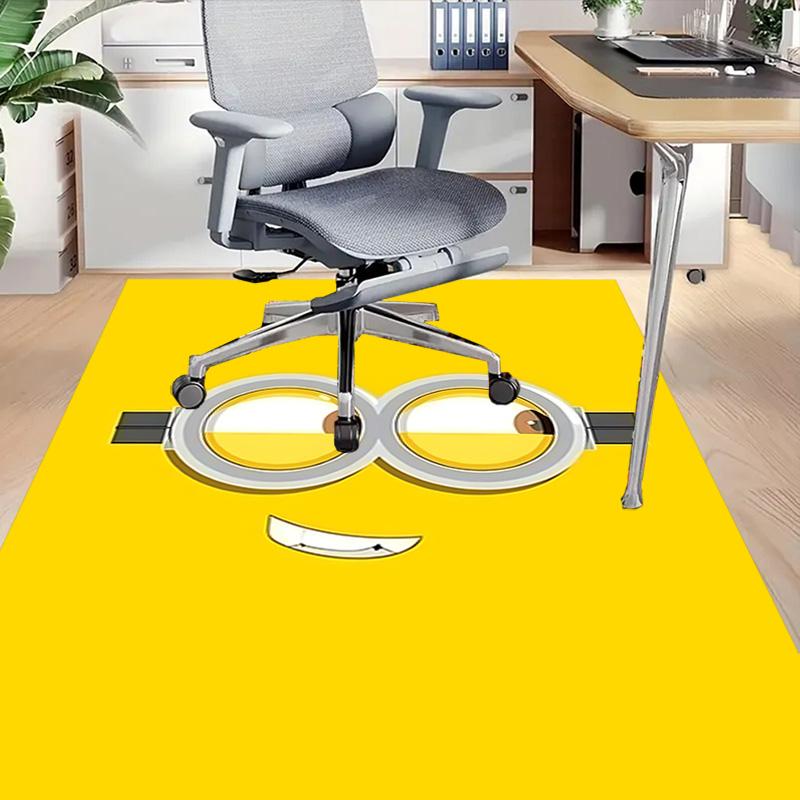 1pc Minion Banana Fun Carpet for Playroom Bedroom Living Room Sofa Home Decor,kids Game Area Rug Non-slip Floor Mat Y72824
