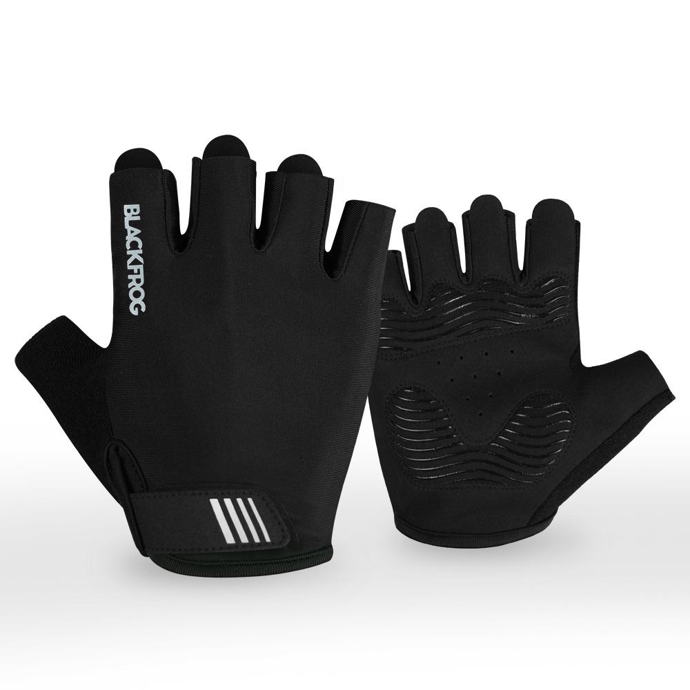 

Lightweight Summer Cycling Half-Finger for Men and Women, Anti-Slip, Breathable, Fitness Bike Sport Gloves M (recommended for girls)