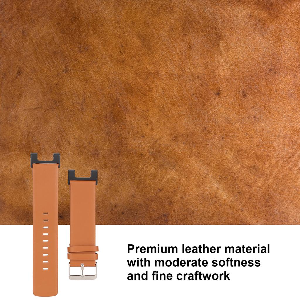Leather Watch Band Wrist Watch Bands Double Sided Smartwatch Strap Replacement for Pro