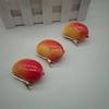 Set of 5 Fashionable Hair Jewelry 3D Mango Hairpins Tropical Fruit Hair Clip Soft Suitable for Daily Wear and Parties