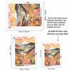 Sunrise Landscape Full Round Drill Diamond Painting Kit DIY Sparkle Art Canvas for Adults Relaxing Craft and Home Decoration Gift Idea Set