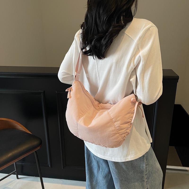 Crossbody Bag Women's Shoulder Bag Solid Color Hobo Bag Commuter Mobile Phone Bag