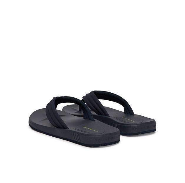Шлёпанцы Tommy Hilfiger Molded Hilfiger Lth Beach Sandal