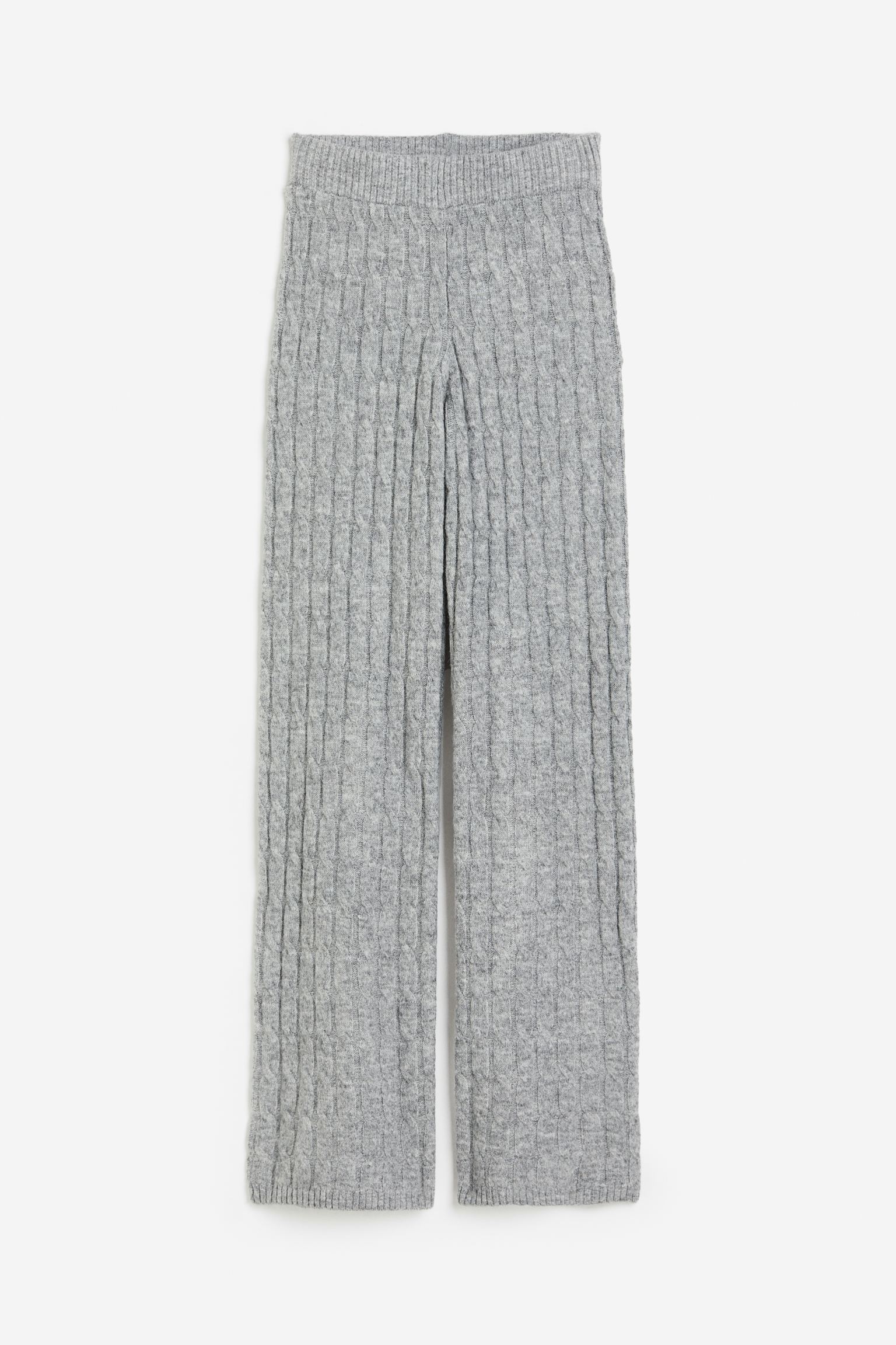 

Брюки косой вязки