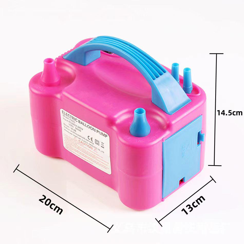 HT-508 Electric Balloon Inflator: Automatic, Rechargeable Dual-Port Air Pump