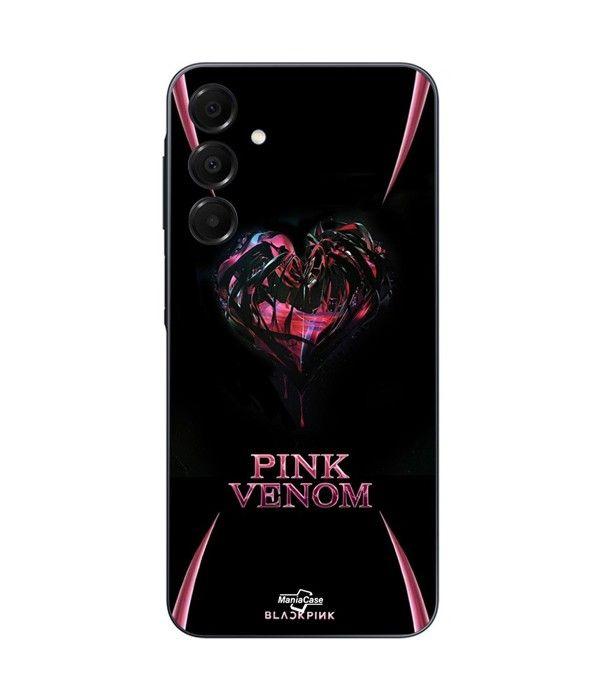 Custodia Per Samsung Galaxy A15 blackpink pink venom Maniacase nero