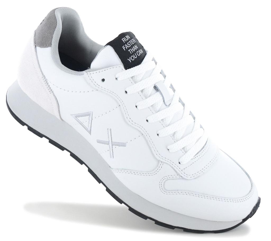 SUN68 Tom Classic Leather - Herren Sneakers Schuhe Leder Weiß Z46103-01 ORIGINAL