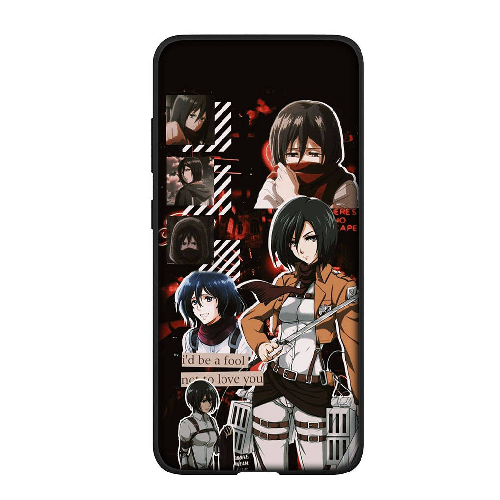 for Motorola Moto Edge 70 60 50 G54 G86 Samsung Galaxy S25 iPhone 17 16 15 Xiaomi Redmi Note 14 13 Pro Phone Case Wallpaper Attack on Titan Levi Cover