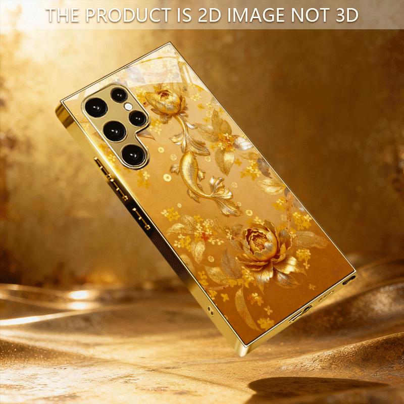 High-end PhoneCase Electroplated Glass TPU PhoneCase for Samsung Galaxy S26 S25 S24 S23 S22 S21 FE,Ultra,Plus Dropresistant