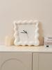 Nordic Table Clock Cream Wall Mounted Clock Dining Room Living Room Wall Hanging Decoration Morden Coffee Table Ornaments