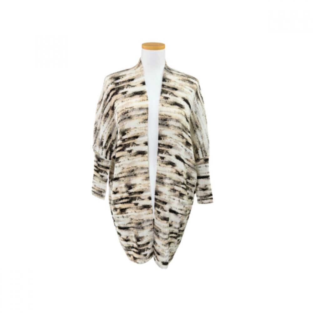 Spicio Pleats Open Long Cardigan 451 466