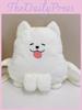 White Plush Dog Girl Backpack With Zipper Closure For Daily Use And Cute Style