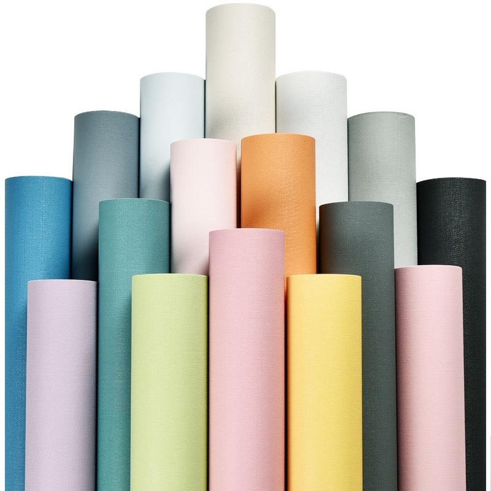Do-It-Yourself Modern Solid Color Waterproof Self Adhesive Pvc Wall Cover For Wall In Rolls For Living Room Home Ornament 3D Wall Stickers