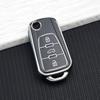 3 Buttons Premium Soft TPU Car Key Fob Protective Cover Shell for MG ZS MG6 MG5 GT MG3 GS MG7 350 360 750 Roewe RX5 Keychain