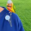 Bite Resistant Anti-flying Training Leash Lightweight Bird Foot Chain Pet Bird Harness  Walking