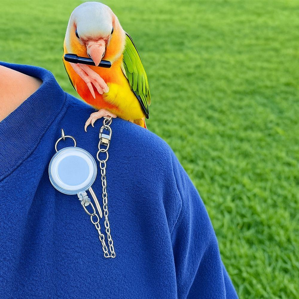 Bite Resistant Anti-flying Training Leash Lightweight Bird Foot Chain Pet Bird Harness  Walking