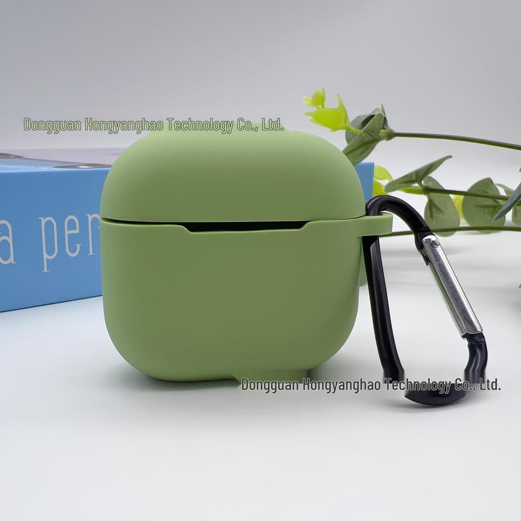 2024 AirPods 4 Silicone Protective Case for 4th Gen Apple Bluetooth Earphones - Soft, Durable Cover