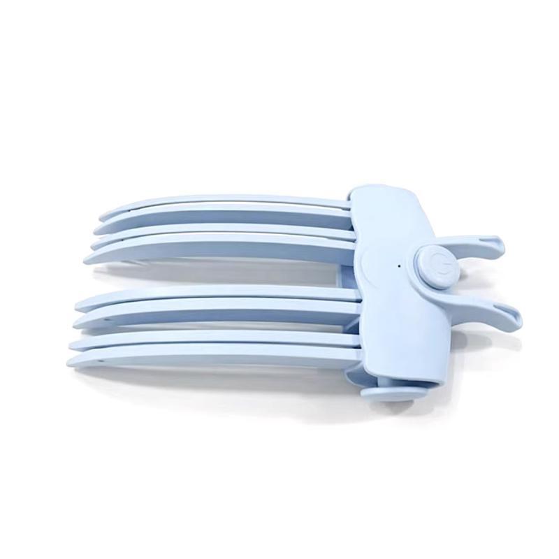 Heated Bangs Curling Clips Portable Hair Root Lifter Quick Heating No Frizz for Women Short Long Hair Styling