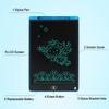 Non-Toxic 8.5/10/12 Inch Lcd Writing Tablet Drawing Board Graffiti Sketchpad Mgaic Erasable Handwriting Pad Toys For Kids Children Gifts
