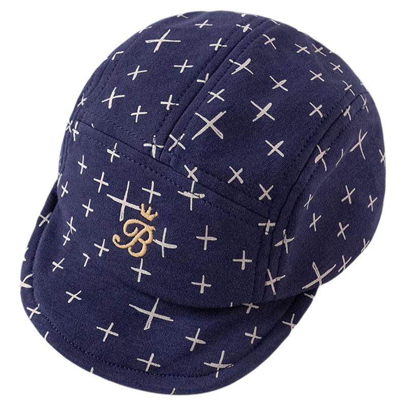 Детская хлопковая бейсболка Babylove с мягким козырьком для младенцев 44