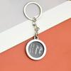 Double-Sided Heart-Shaped Photo Keychain - Couples' Keepsake Gift