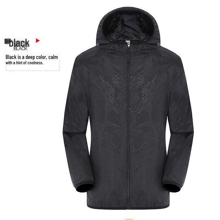 Unisex Lightweight Hooded Sun Protection Shirt for Outdoor Activities
