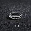 Ring Men's Tide Advanced Sense Index Finger Female Couple Ring Niche Design Titanium Steel Does Not Fade