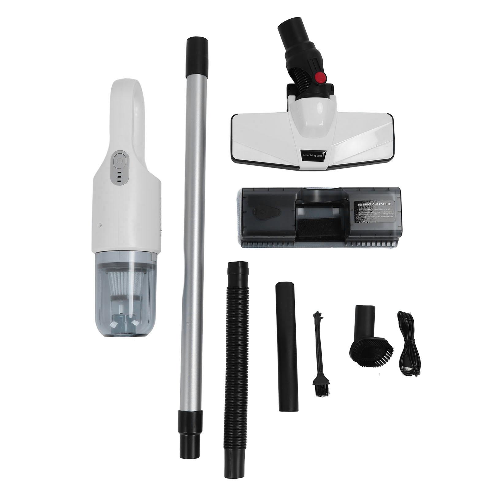 

Беспроводной пылесос 6000 мАч 2 скорости мощный всасывающий пылесос для влажной и сухой уборки с резервуаром для воды