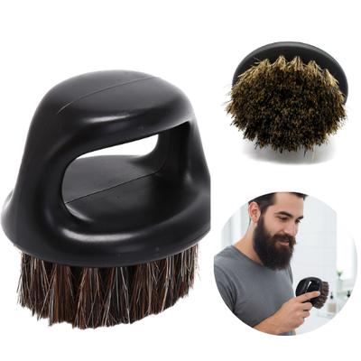 Beard and Mustache Brush with Boar Hair Finger