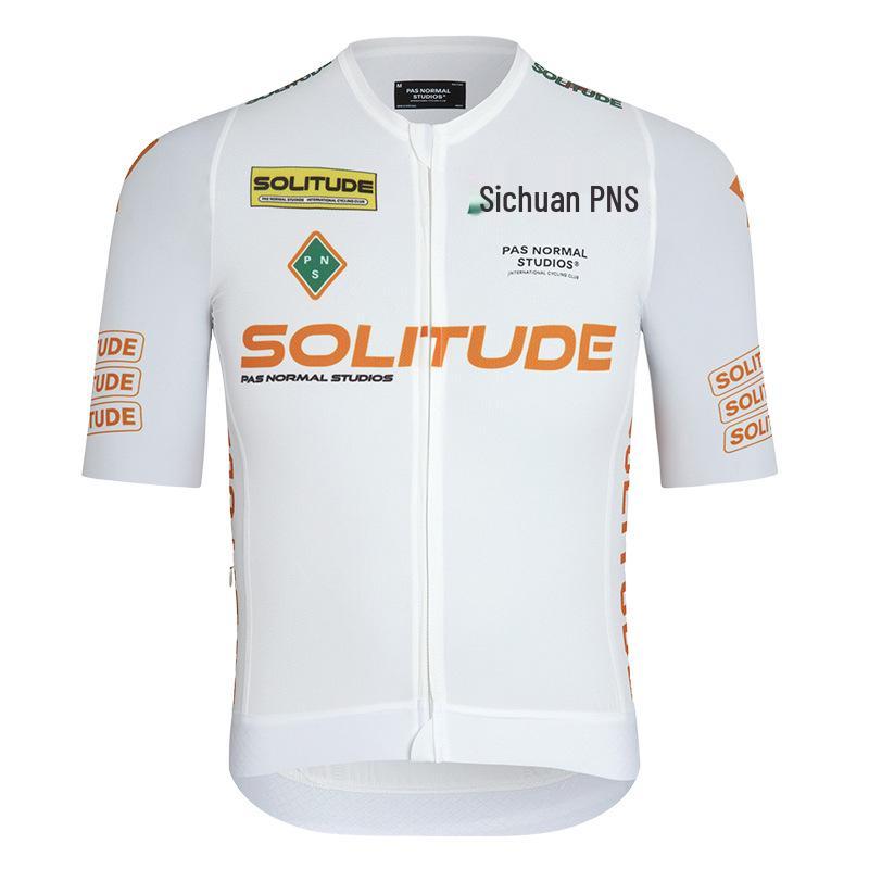 Maillot de cyclisme haute élasticité PNS Elite pour hommes et femmes - Manches courtes pour cyclisme sur route professionnel