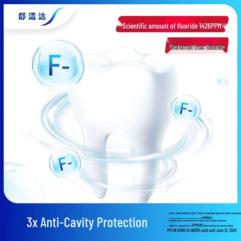 Sensodyne Anti-Cavity & Anti-Sensitivity Toothpaste & Toothbrush Set