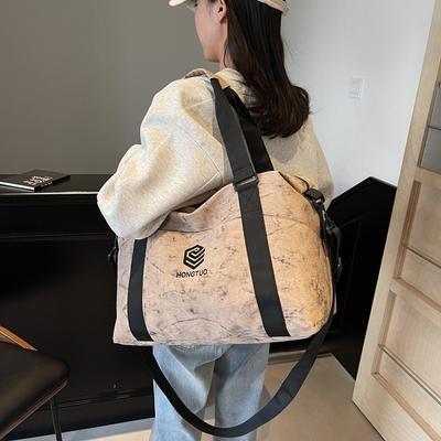 Mehrere Taschen Klassifizierung für Ausflüge und Spielen Tragbare Reisetasche Design zur Trennung von Nass und Trocken Fitness Tasche Kann mit einem Rollkoffer verwendet werden