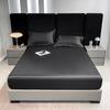 Cross-border Washed Silk Mattress Bamboo Fiber Waterproof Mattress Urine Barrier Non-slip Fixed Fully Enclosed Mattress Protective Cover