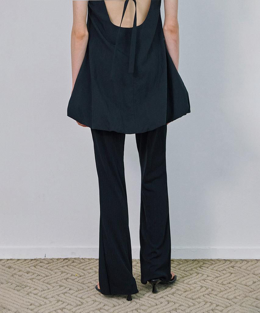 MARROT Bootcut Elastic Pants_Black