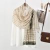 Elegant Comfortable Headscarf Breathable Soft Scarf Church Styles Headscarf for Evening Gowns and Daytime