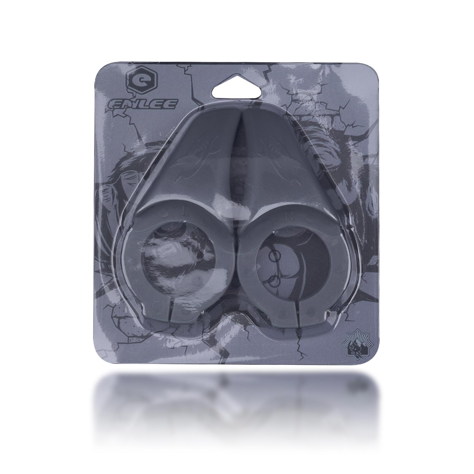 

ENLEE Горный велосипед Универсальный Звуковой сигнал Пара Deadspeed Езда Хват Велосипедные Аксессуары Оборудование серый