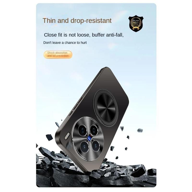 For Huawei Honor Magic 6 5 Lite Case Hard Matte With Ring Stand Magnetic Protective Back Cover Case For Magic 5 6 Lite Pro Shell