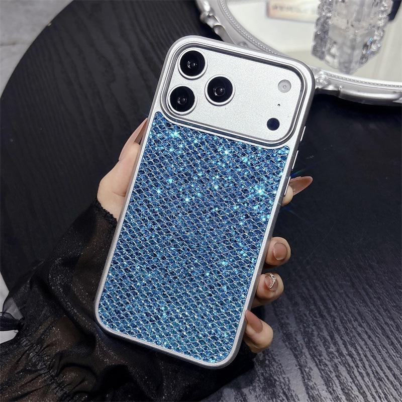 Glitter Rhombus Sequin Drop-Proof Case for Apple iPhone 13-17 Pro Max