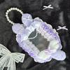 Sweet DIY Plush Card Holder Lolita Anime Lace Photocard Case Idol Display Handmade Photo Protector Case Card
