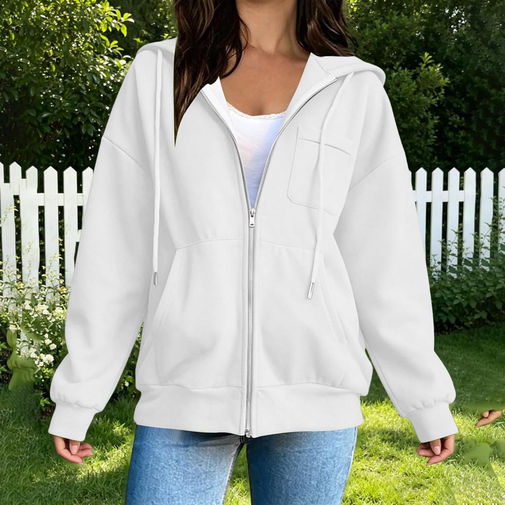 Women's Fashion Loose Fit Long Sleeve Sweatshirt for Casual Everyday Wear